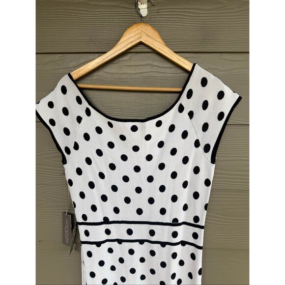 New York & Co NWT polka dot midi dress - Picture 5 of 6